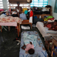 A school in Port Salut, Haiti has become a temporary shelter for people who lost their homes to Hurricane Matthew last week. Image: Rebecca Blackwell/AP